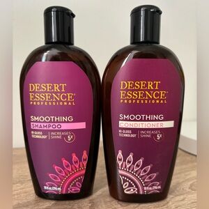 Desert Essence Professional Smoothing Shampoo and Conditioner Set